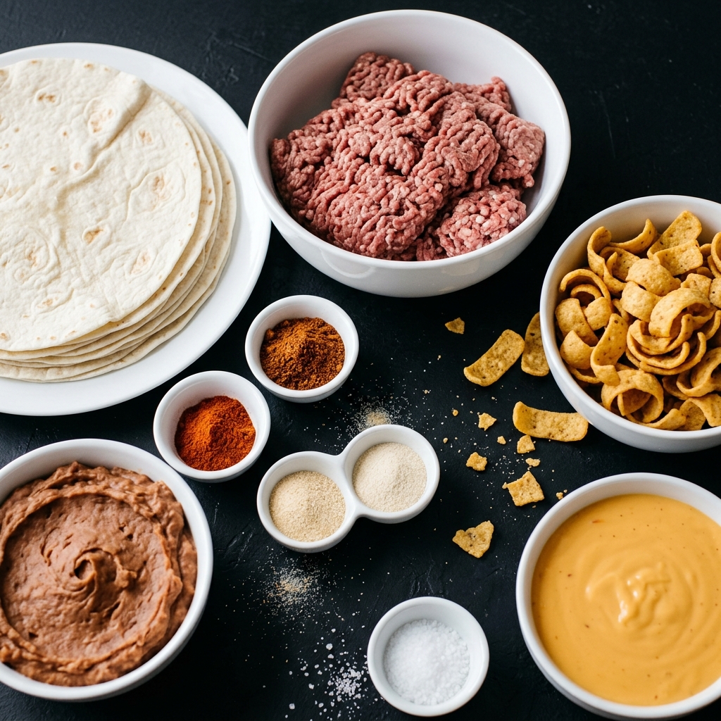 Copycat Taco Bell Frito Burrito Ingredients