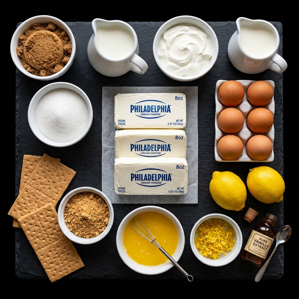 New York Classic Cheesecake Ingredient