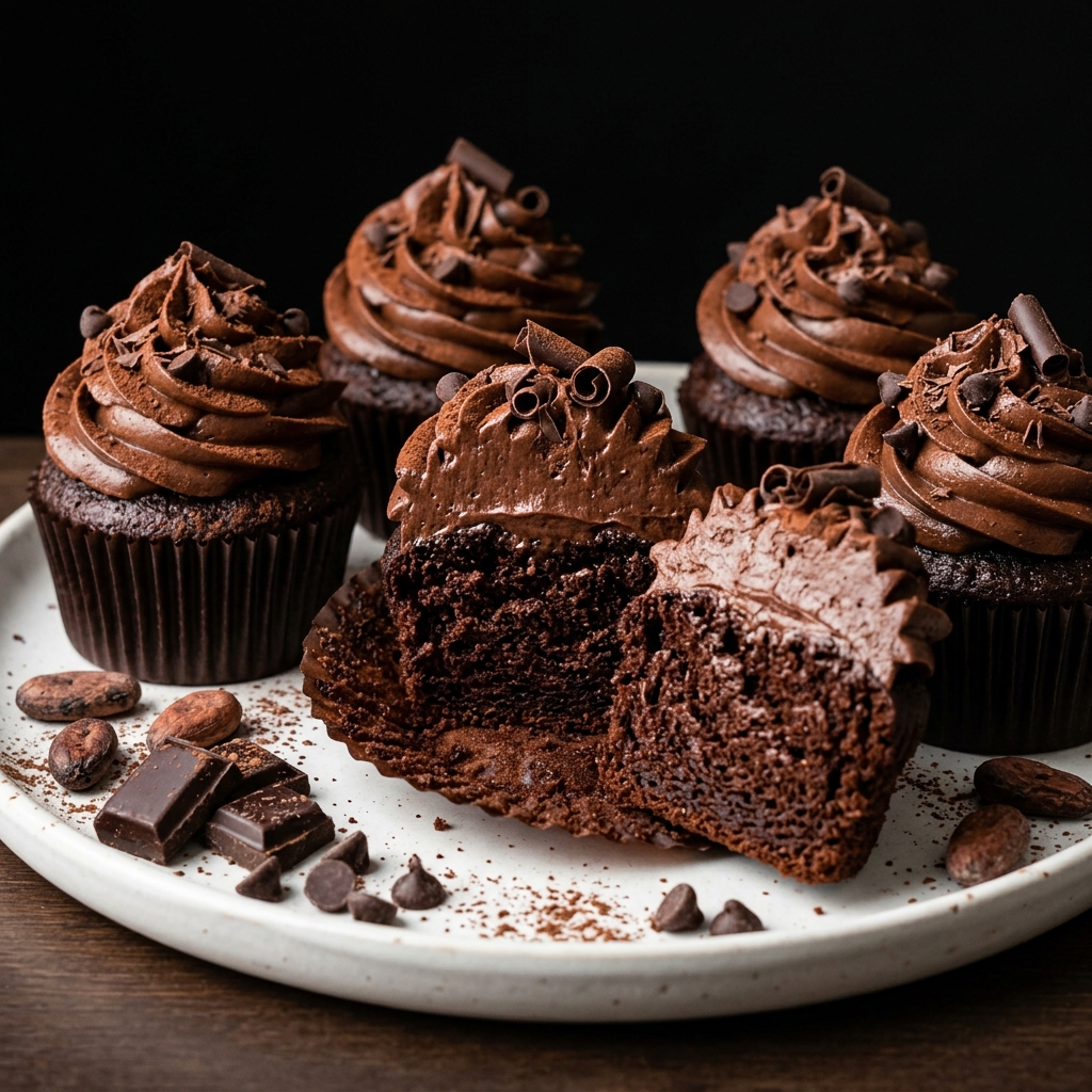 Perfect Chocolate Cupcakes | Moist, Homemade & Easy to Bake
